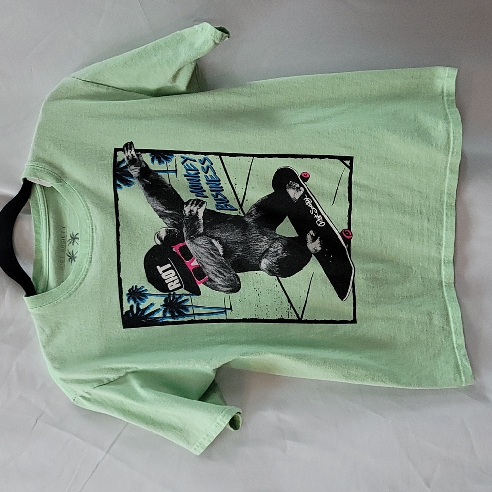 Riot Society Monkey Skater Tee Kids XL